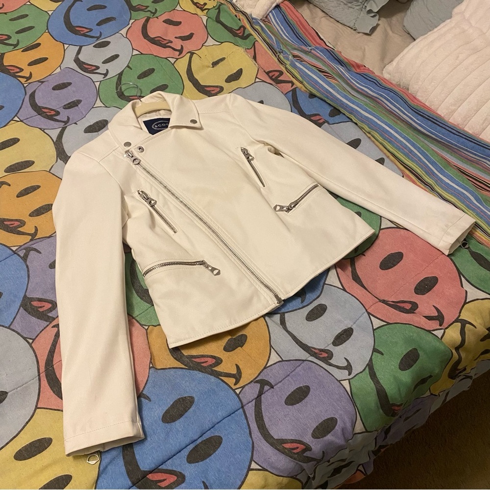 Scoop Faux Leather Jacket